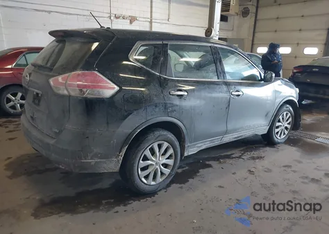 2014 Nissan Rogue S из США, поврежденный, VIN 5N1AT2MT2EC811778